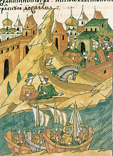  Новгородцы узнают о походе шведов