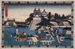 Андо Хиросигэ "Канадэхон Тюсингура" ("Сокровищница самурайской верности")  Акт 3