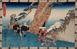 Андо Хиросигэ "Канадэхон Тюсингура" ("Сокровищница самурайской верности")  Акт 8